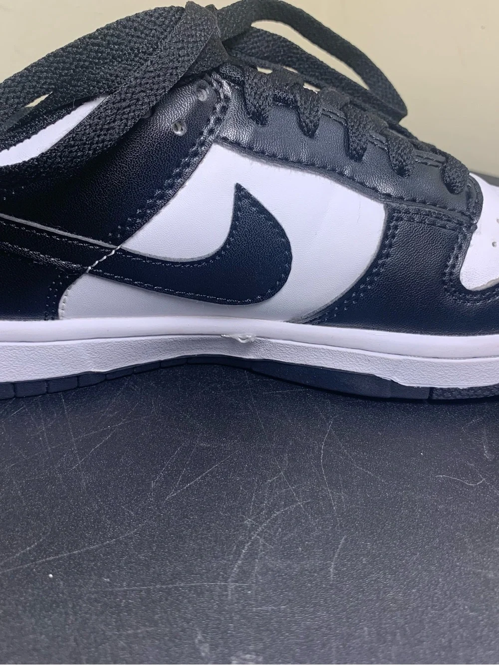 Nike Dunk Low Panda Sneakers (Size 7 US) Good Condition